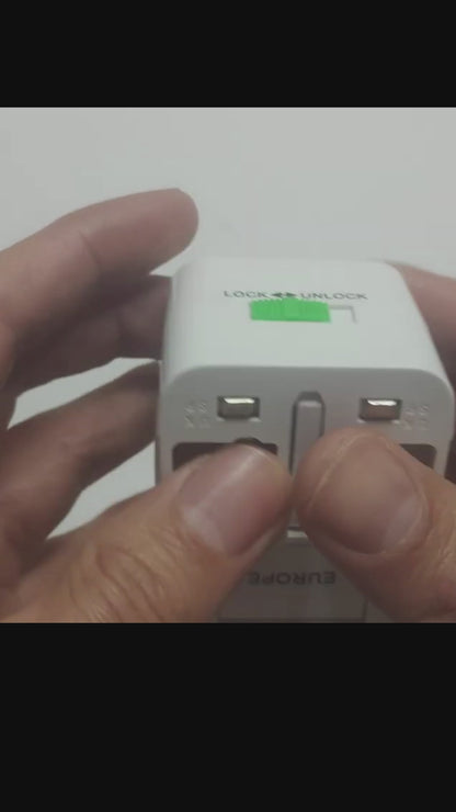 Adaptador Enchufe Universal Para Viajes